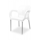 Chaise de Jardin BISTRO blanc