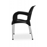 Chaise de Jardin BISTRO noir
