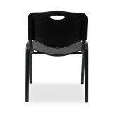 Chaises de conférence ISO PLAST BL Noir