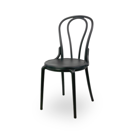 Chaise de bistrot MONET noir