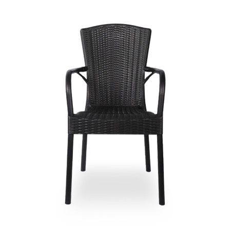 Chaise de Terrasse / Pour le Jardin de la Bière ANDREA anthracite negra