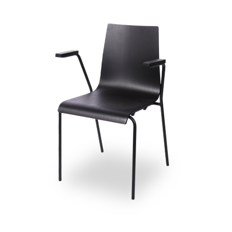 Chaises De Conférence TEXAS GRAND BL noire