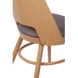 La chaise de restaurant en bois SHELL TAP