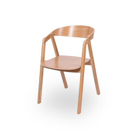 La chaise de restaurant en bois FUTURA Chêne