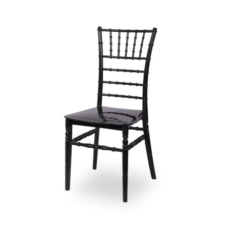 La chaise CHIAVARI TIFFANY noir