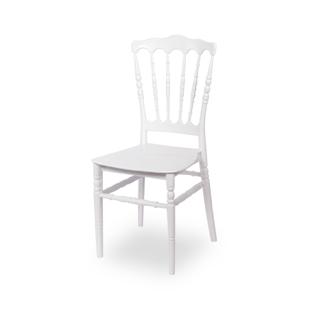 La chaise CHIAVARI NAPOLEON blanc