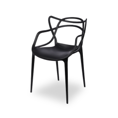 Chaise de café VEGAS noire