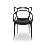 Chaise de café VEGAS noire