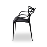 Chaise de café VEGAS noire