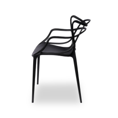 Chaise de café VEGAS noire