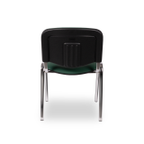 Chaise pour la salle d'attente ISO MED CR vert éco-cuir