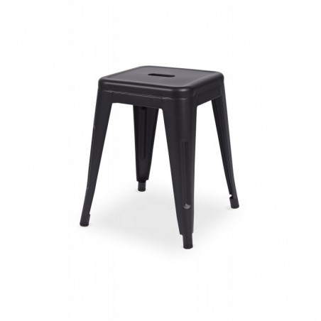 Tabouret de café PARIS inspirées de TOLIX noir